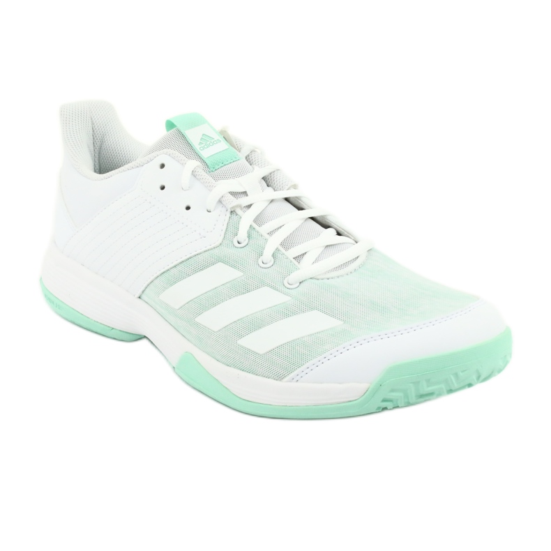 Sapatos Adidas Ligra 6 W BC1035 branco verde 1