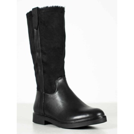 Super Mode Botas clássicas preto 1