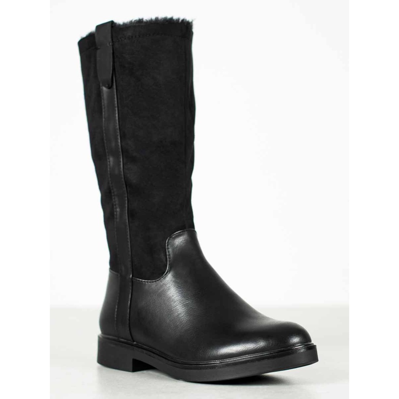 Super Mode Botas clássicas preto 1 Super Mode Botas clássicas preto 1