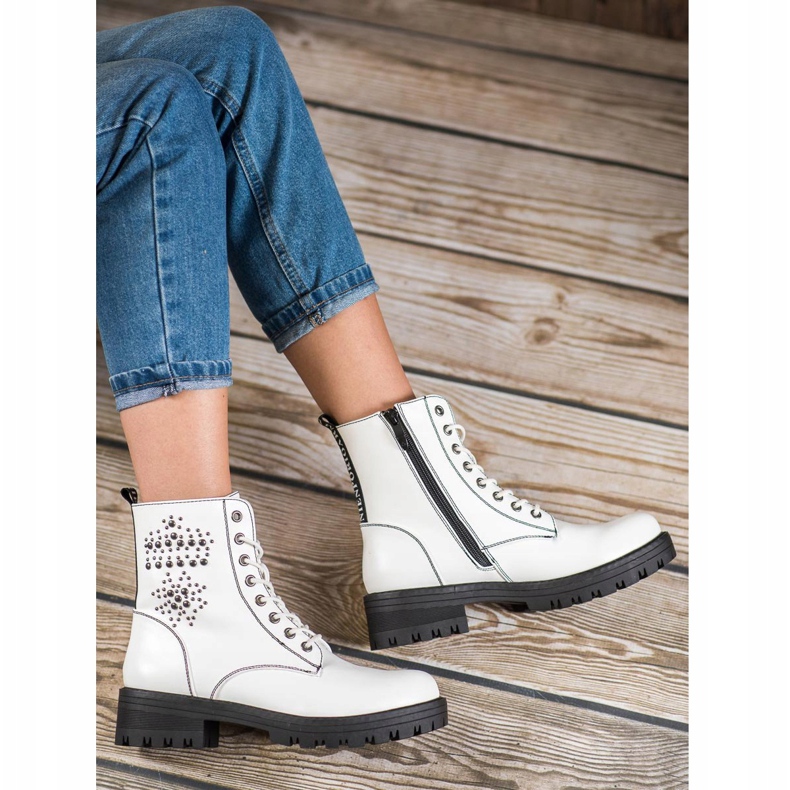 Goodin Botas Glany Brancas branco 1