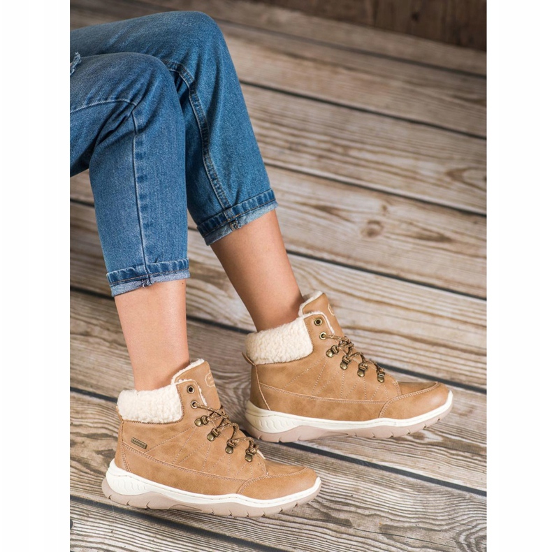 Arrigo Bello Botas quentes de inverno bege 2