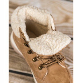 Arrigo Bello Botas quentes de inverno bege 1