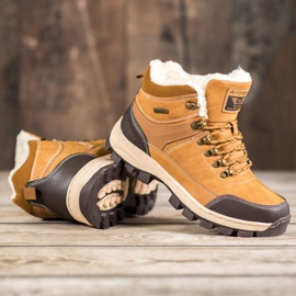 Arrigo Bello Botas de inverno amarradas marrom 1