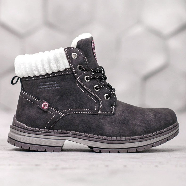 Arrigo Bello Trappers da moda preto 2