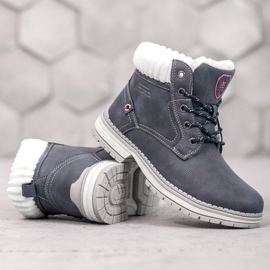 Arrigo Bello Trappers da moda azul 1