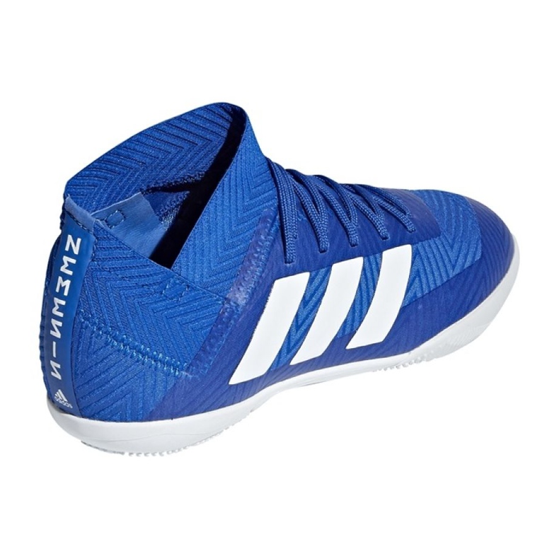 Chuteira Adidas Nemeziz Tango 18.3 IN Jr DB2374 azul azul 2 Chuteira Adidas Nemeziz Tango 18.3 IN Jr DB2374 azul azul 2