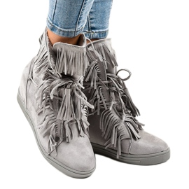 Tênis cinza H6301A-26 1