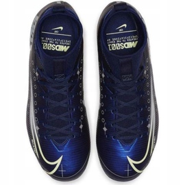 Chuteira Nike Mercurial Superfly 7 Academy Mds FG / MG Jr BQ5409 401 azul marinho azul marinho 2