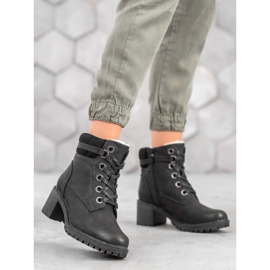 Goodin Botas quentes de salto alto preto 2 Goodin Botas quentes de salto alto preto 2