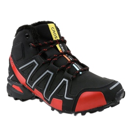 Sapatos de trekking pretos isolados BN8810 1