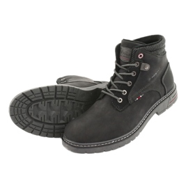 Botas masculinas negras American club RH35 preto 4
