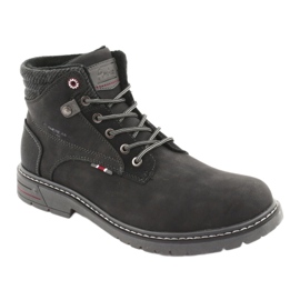 Botas masculinas negras American club RH35 preto 1