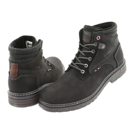 Botas masculinas negras American club RH35 preto 5