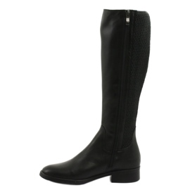 Botas Bioeco com elástico Arka 7504 preto 2 Botas Bioeco com elástico Arka 7504 preto 2