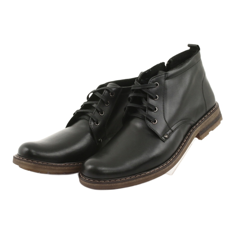 Botas pretas Moskała BR-1 masculino preto 2