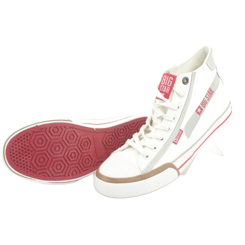 Tênis masculino Big Star 174080 branco 5