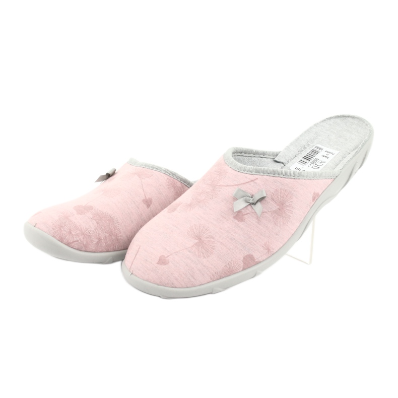 Sapatos femininos coloridos Befado 235D161 rosa cinza 3