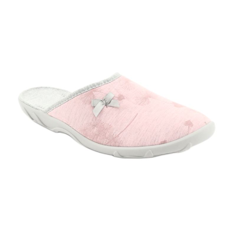 Sapatos femininos coloridos Befado 235D161 rosa cinza 1