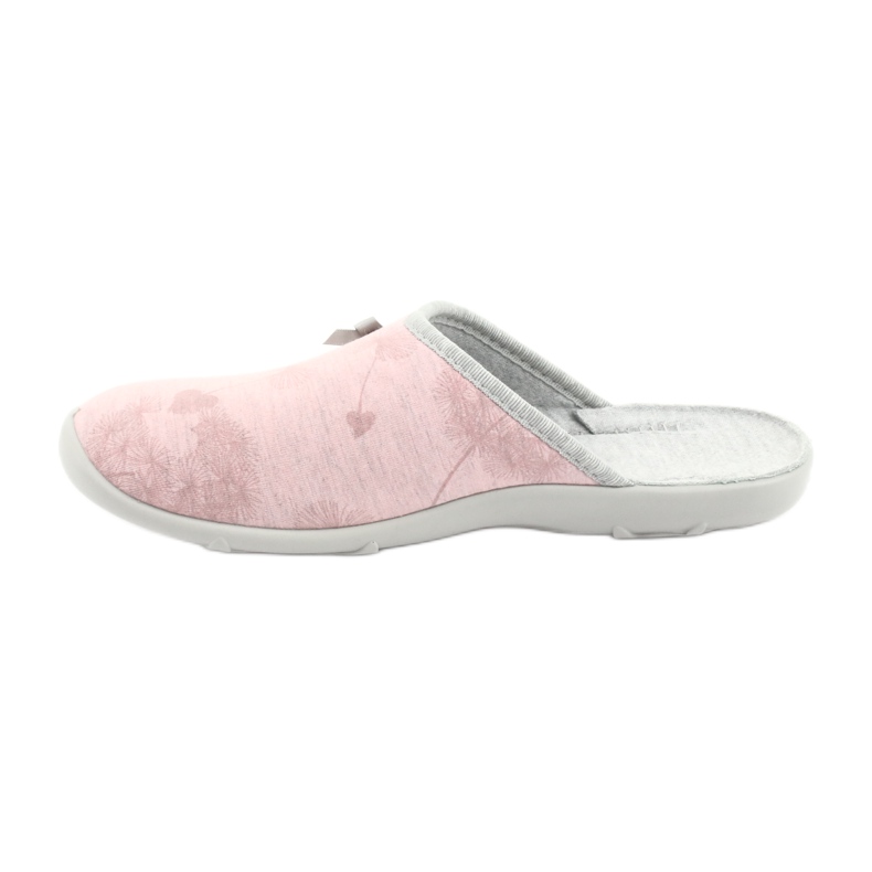 Sapatos femininos coloridos Befado 235D161 rosa cinza 2