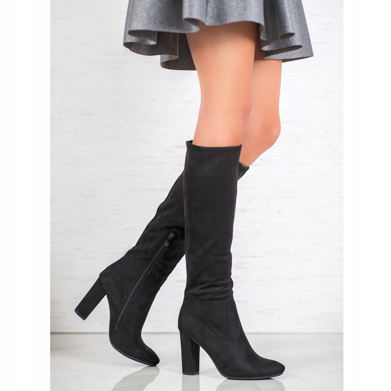 Botas elegantes VINCEZA preto 1