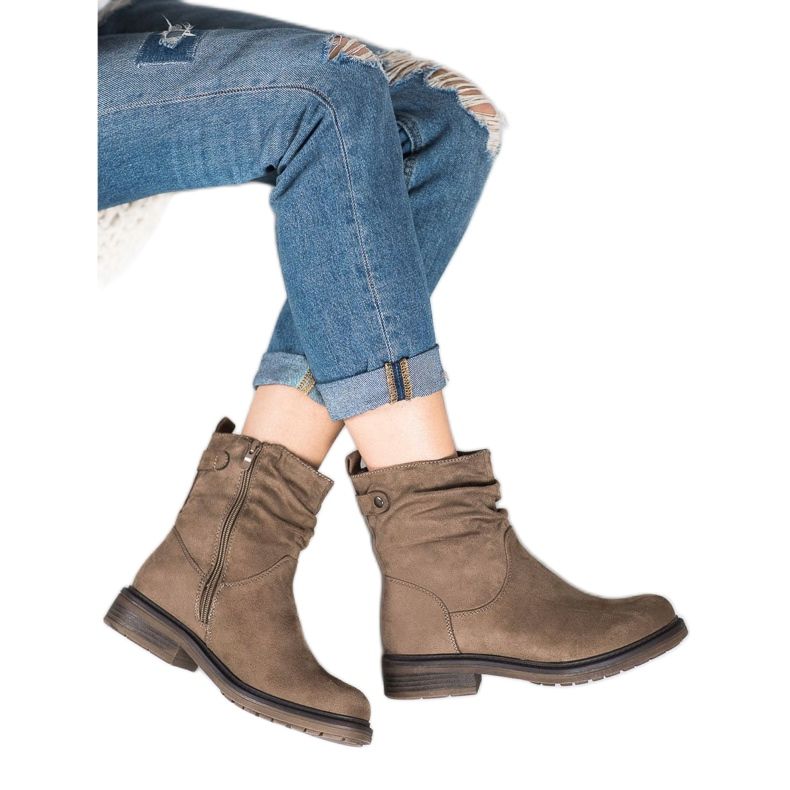 J. Star Trabalhadores Marrons castanho 2