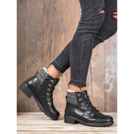 J. Star Botas elegantes preto 1