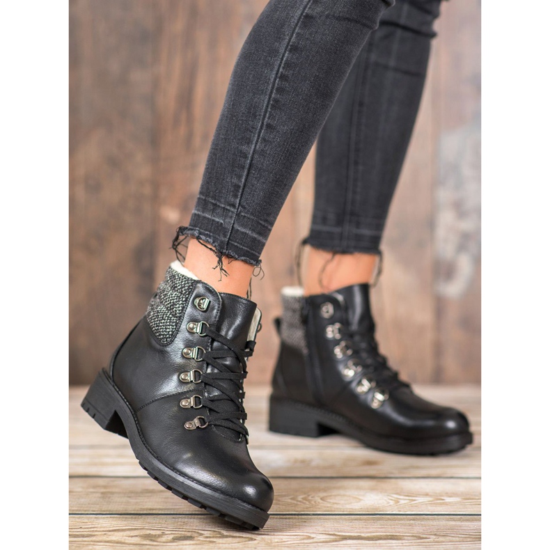 J. Star Botas elegantes preto 2