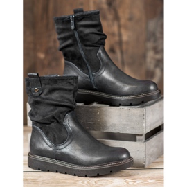 Ideal Shoes Trabalhadores na plataforma preto 1