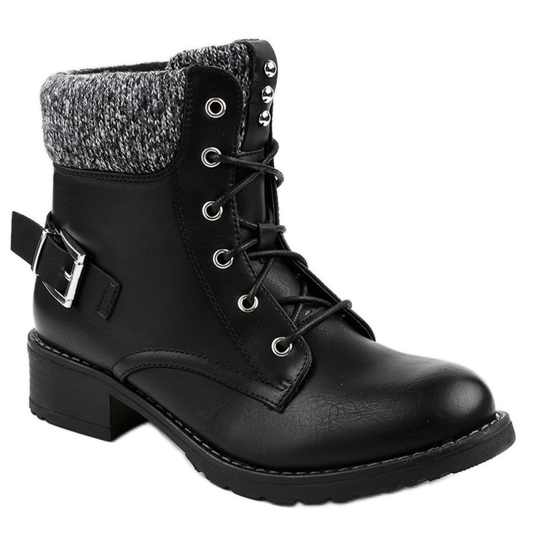Botas de caminhada pretas sem isolamento Z148 preto 1