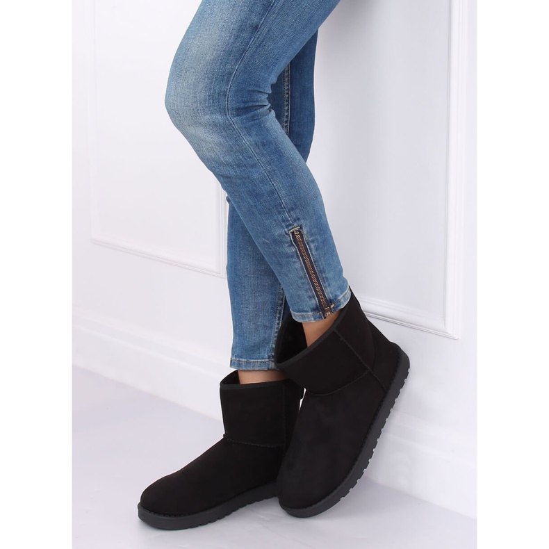 Botas de neve emusy black C-08 Black preto 2 Botas de neve emusy black C-08 Black preto 2