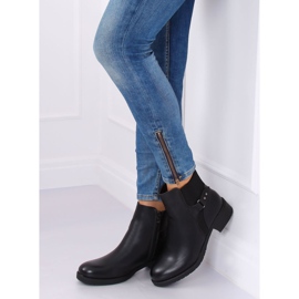 Botas pretas Jodhpur 1089 pretas preto 1