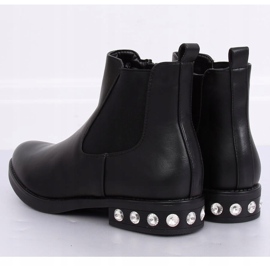 Botas pretas Chelsea para mulheres 7669 pretas preto 1