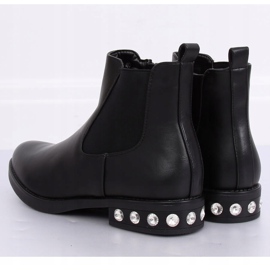 Botas pretas Chelsea para mulheres 7669 pretas preto 2