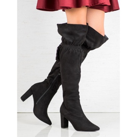 Seastar Botas Pretas Com Franjas preto 2