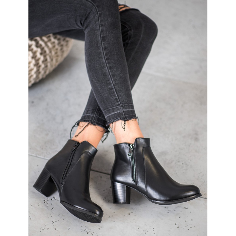 J. Star Sapatinhos Com Zíper preto 1