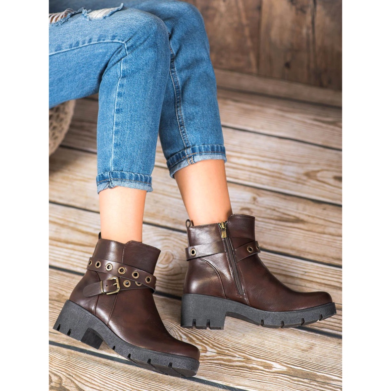 SHELOVET Trabalhadores Marrons castanho 1