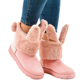 Botas esquimó rosa isoladas NB137 1