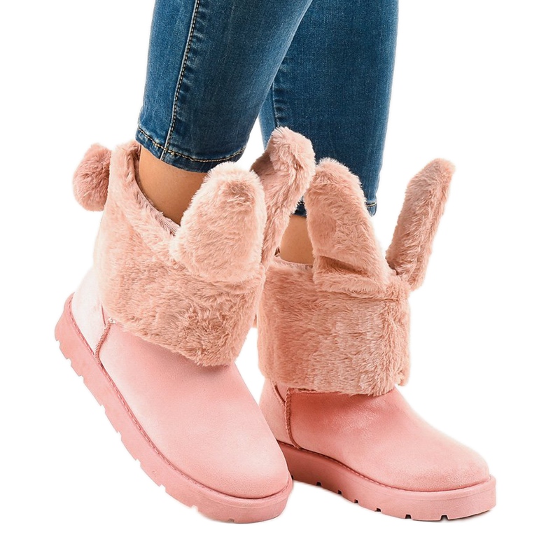 Botas esquimó rosa isoladas NB137 1