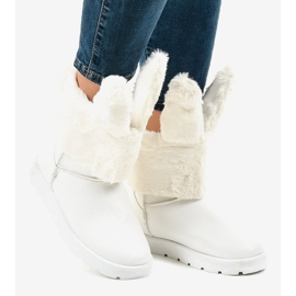 Botas esquimó com isolamento branco NB137 2 Botas esquimó com isolamento branco NB137 2