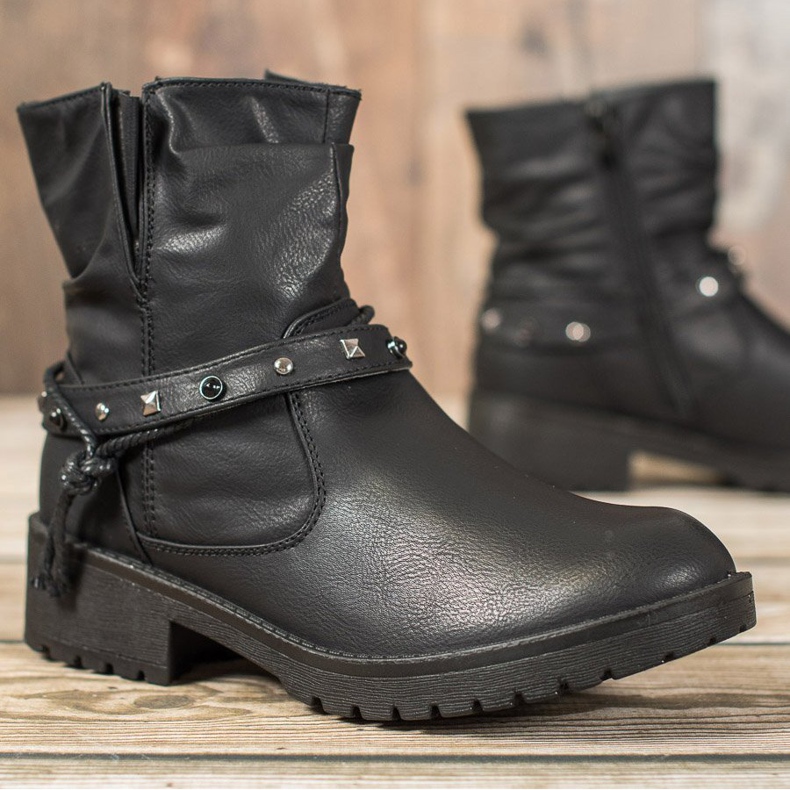 J. Star Trabalhadores com cinto decorativo preto 1