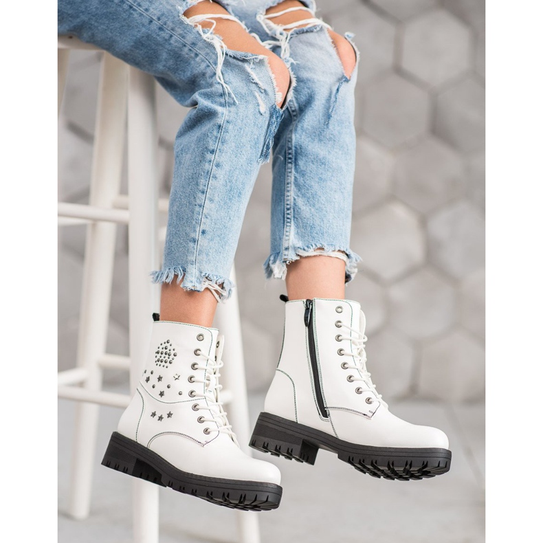 Goodin Caçadores Brancos Com Estrelas 2