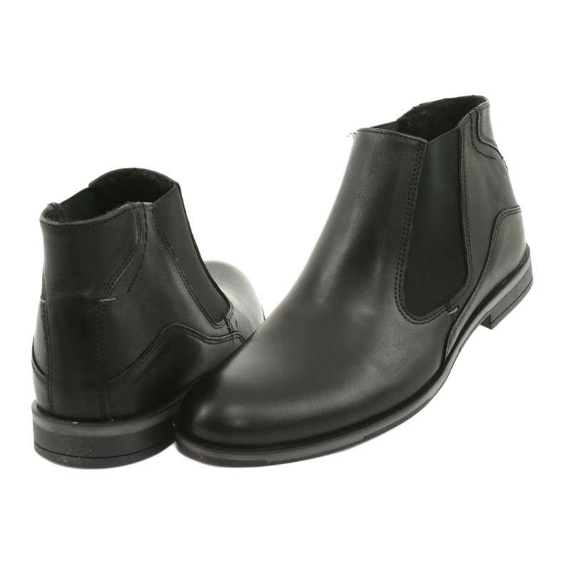 Chelsea botas Riko 863 botas pretas preto 4