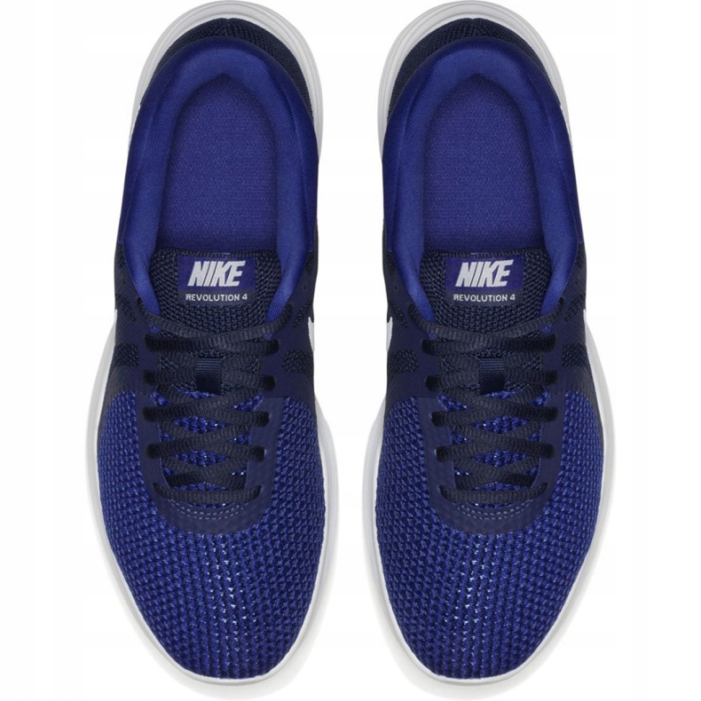 Sapato Nike Revolution 4 Eu M AJ3490 414 azul marinho 1
