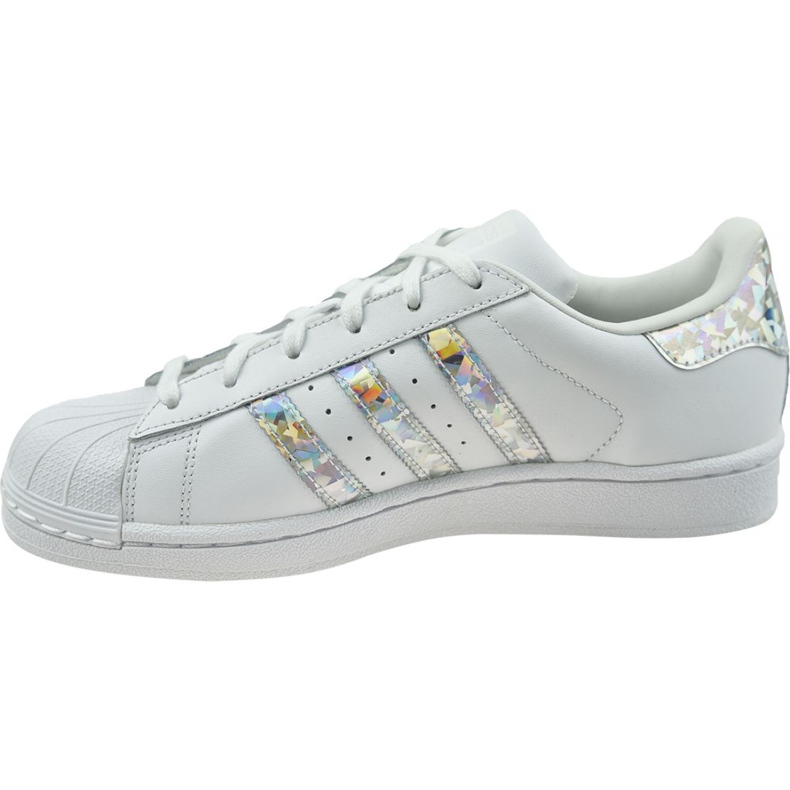 Sapatos Adidas Originals Superstar Jr F33889 branco 1