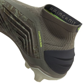 Chuteiras Adidas Jr Predator 19+ Fg M EF8213 cinza cinza 1