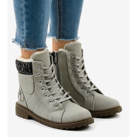Botas de caminhada com isolamento cinza NR02-4 1 Botas de caminhada com isolamento cinza NR02-4 1