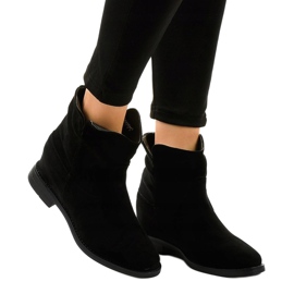 Botas de cowboy pretas NC981 preto 1