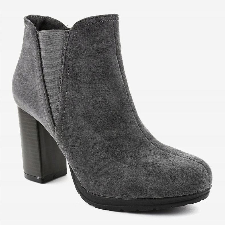 Botas de camurça cinza no poste da chuteira H9261 Chelsea 1