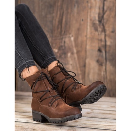 Kylie Trabalhadores de esportes marrom 1