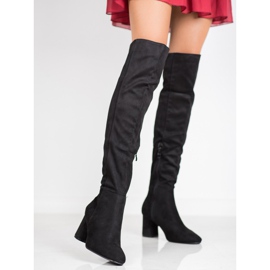 Seastar Botas elegantes em um post preto 1